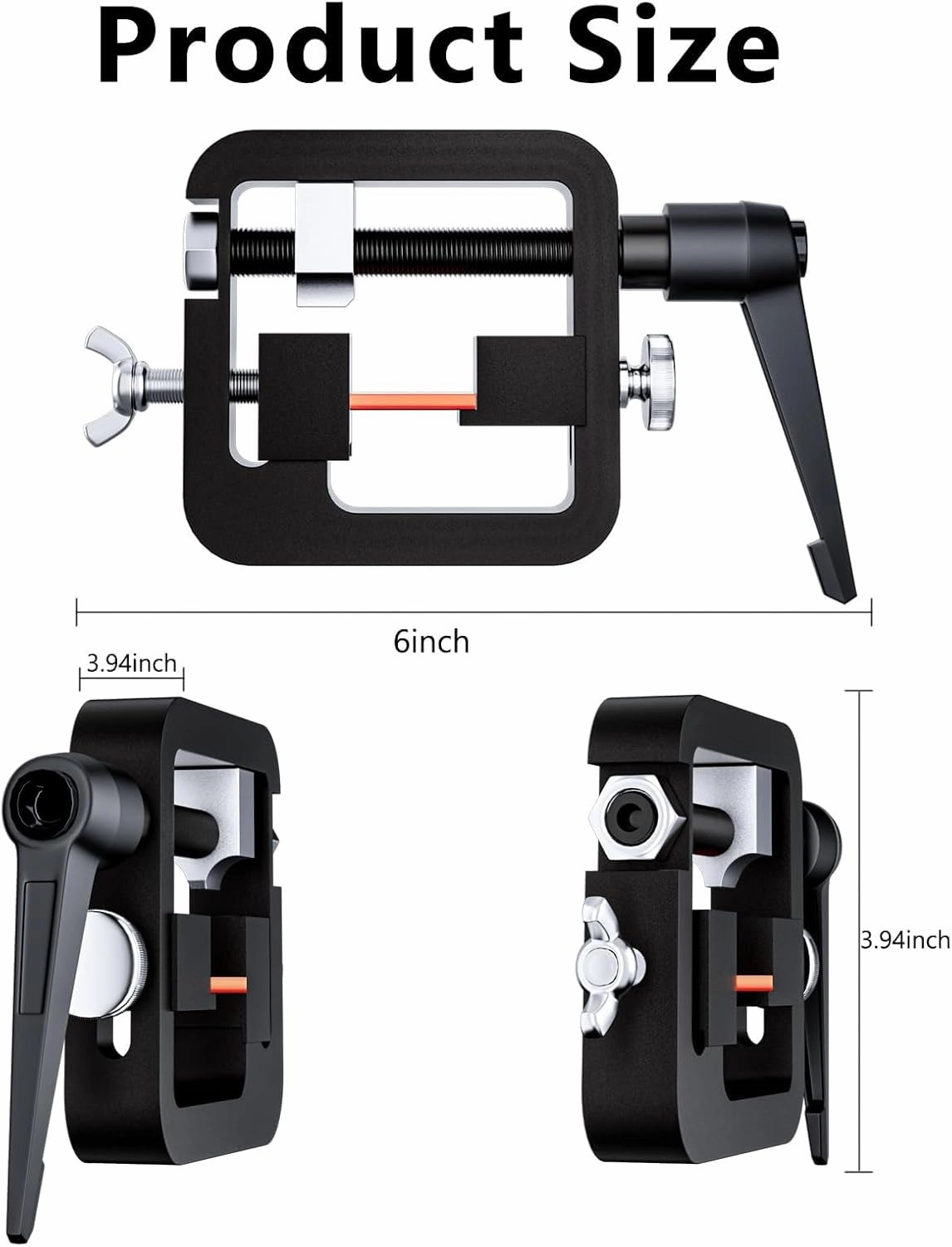 Kingson Pistol Sight Pusher Tool, Universal Pistol Sight Pusher Tool for 1911/Glock/Shield/Sig and More – Precision Aluminum Rear Sight Tool for Glock 19, 43