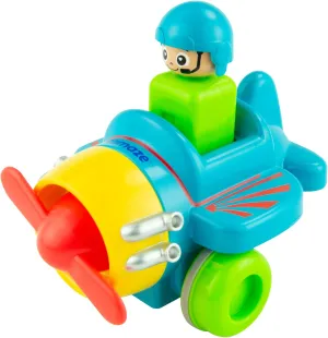 LAMAZE Press and Go Airplane Toy for Babies, Multi