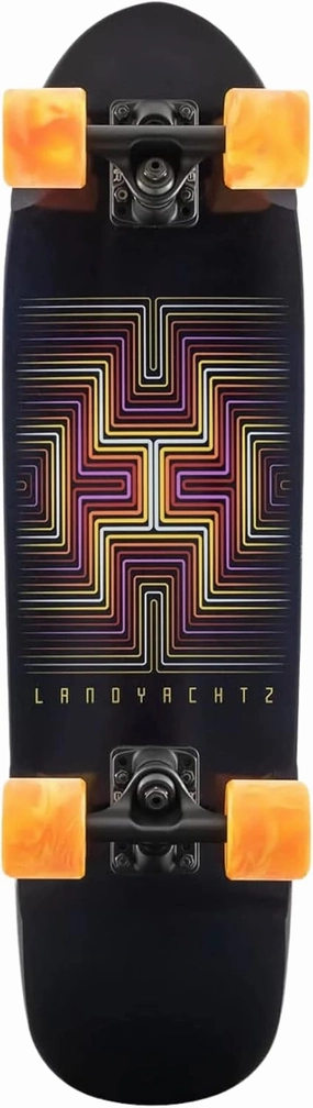 Landyachtz Dinghy Classic Maze Complete Longboard