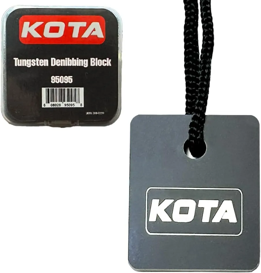 LAUCO Tungsten Denibbing Blade Block Tool For Removing Dust, Paint Runs, Sagging Stains and More.