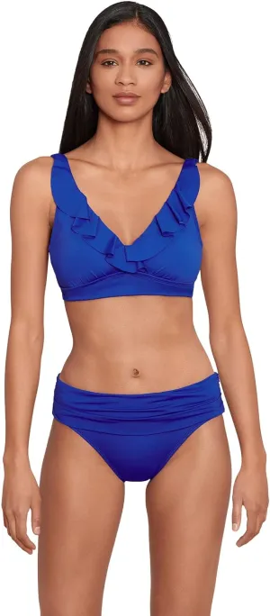 Lauren Ralph Lauren Beach Club Solids Wider Shirred Banded Hipster
