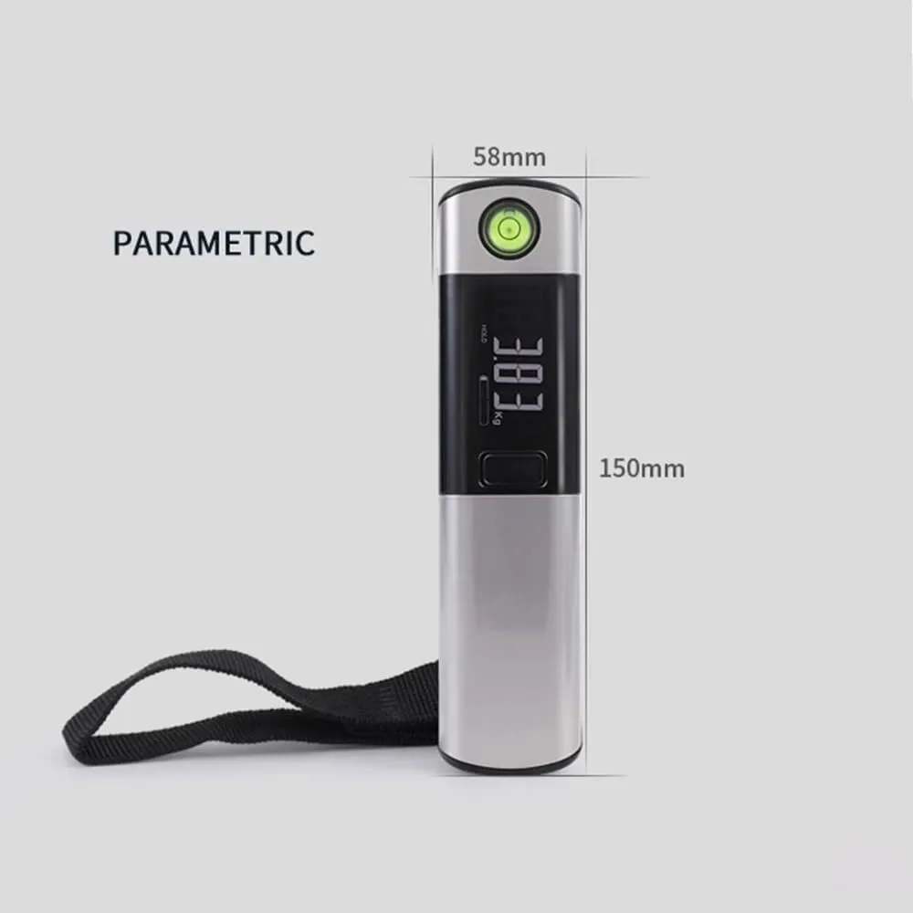 LCD Digital Luggage Scale 50kg Portable Electronic Scale Weight Balance Suitcase Travel Bag Hanging Scale with Tape