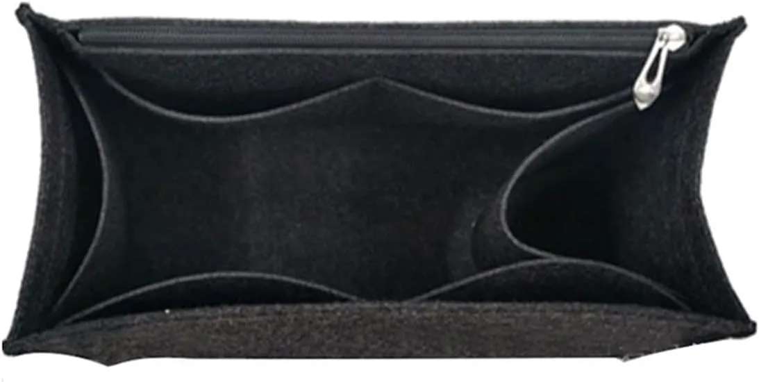 Lckaey Onthego PM MM GM Purse Organizer Handbag Insert for Tote Bag Organizer Purse Organizer1080black-L