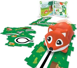 Learning Resources Coding Critters Go Pets Scrambles the Fox, Screen-Free Early Coding Toy For Kids, Interactive STEM Coding Pet, 14 Pieces, Ages 4 