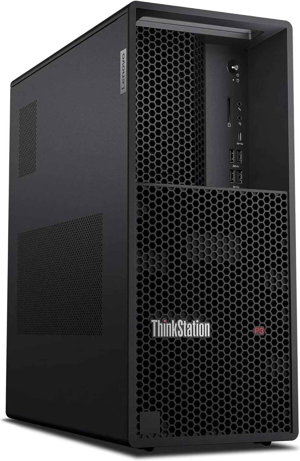 Lenovo ThinkStation P3 Tower Workstation with Intel Core i9-14900 vPro Processor, 64GB RAM, 1TB SSD, NVIDIA A2000 12GB Graphics, Wi-Fi 6E, Windows 11 Pro, and 3 Year On-site Warranty