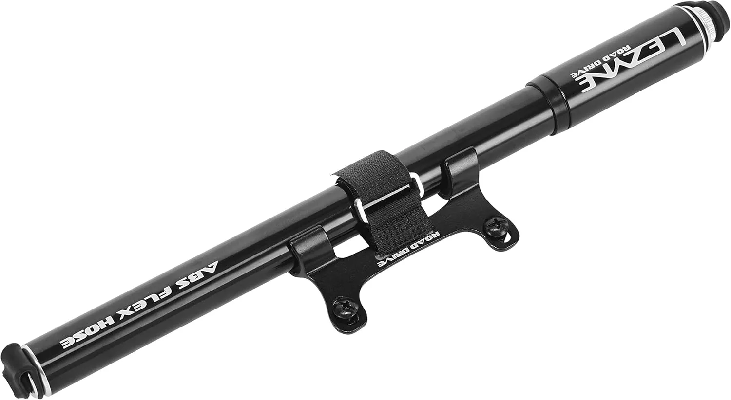 LEZYNE Road Drive Bicycle Tire Hand Pump, High Pressure 160psi, ABS Flex Hose, Presta & Schrader, Compact Bike Pump