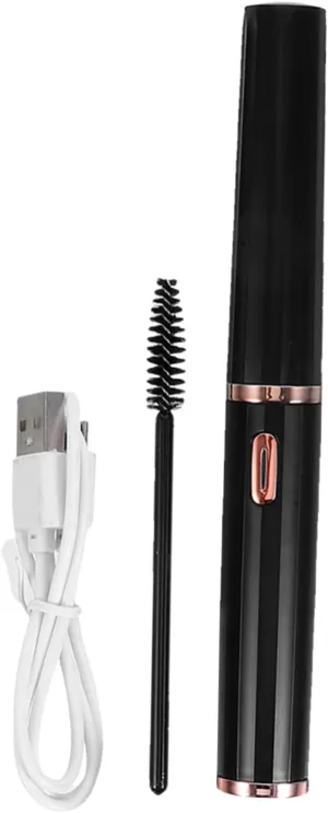 LIFKOME Travel Eyelash Curler Electric Lash Curler Heat Lash Perm Safe for Cheeks
