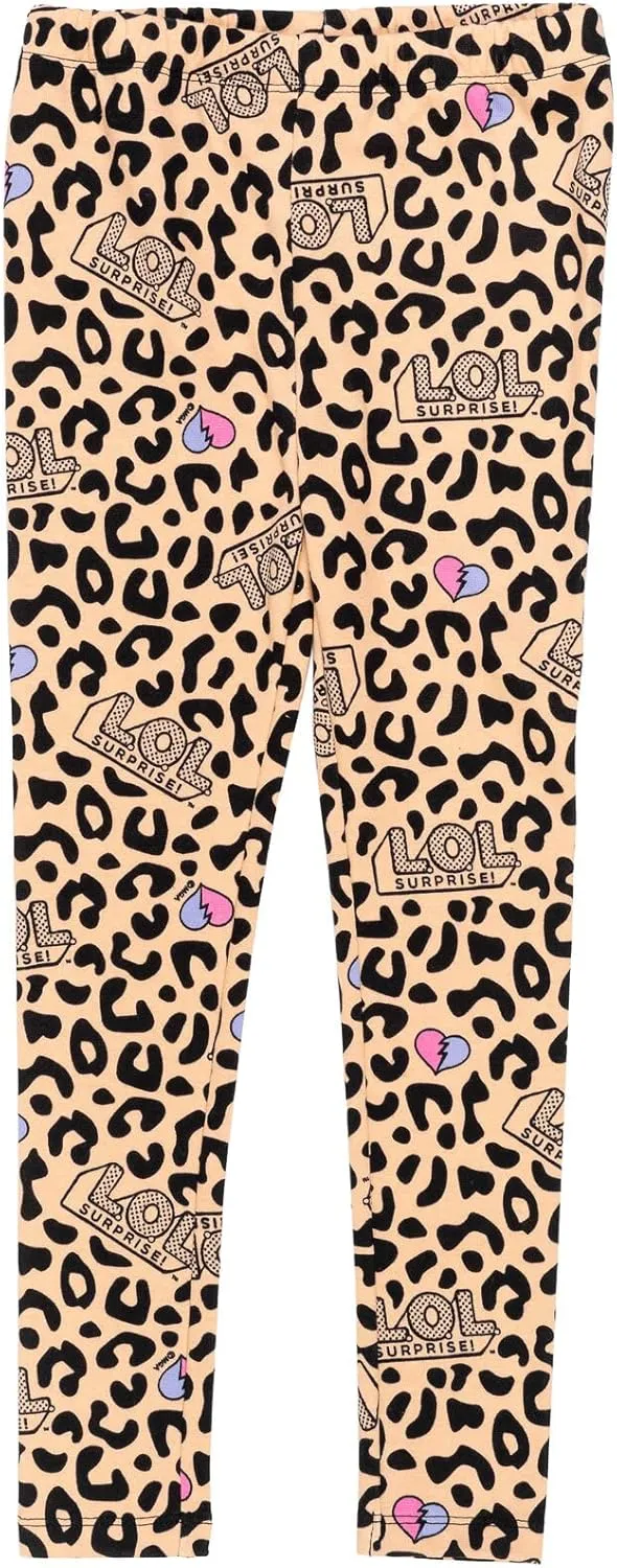 L.O.L. Surprise! Roller Sk8er Daring Diva Diva Girls Pullover Fleece Hoodie and Leggings Outfit Set Little Kid to Big Kid