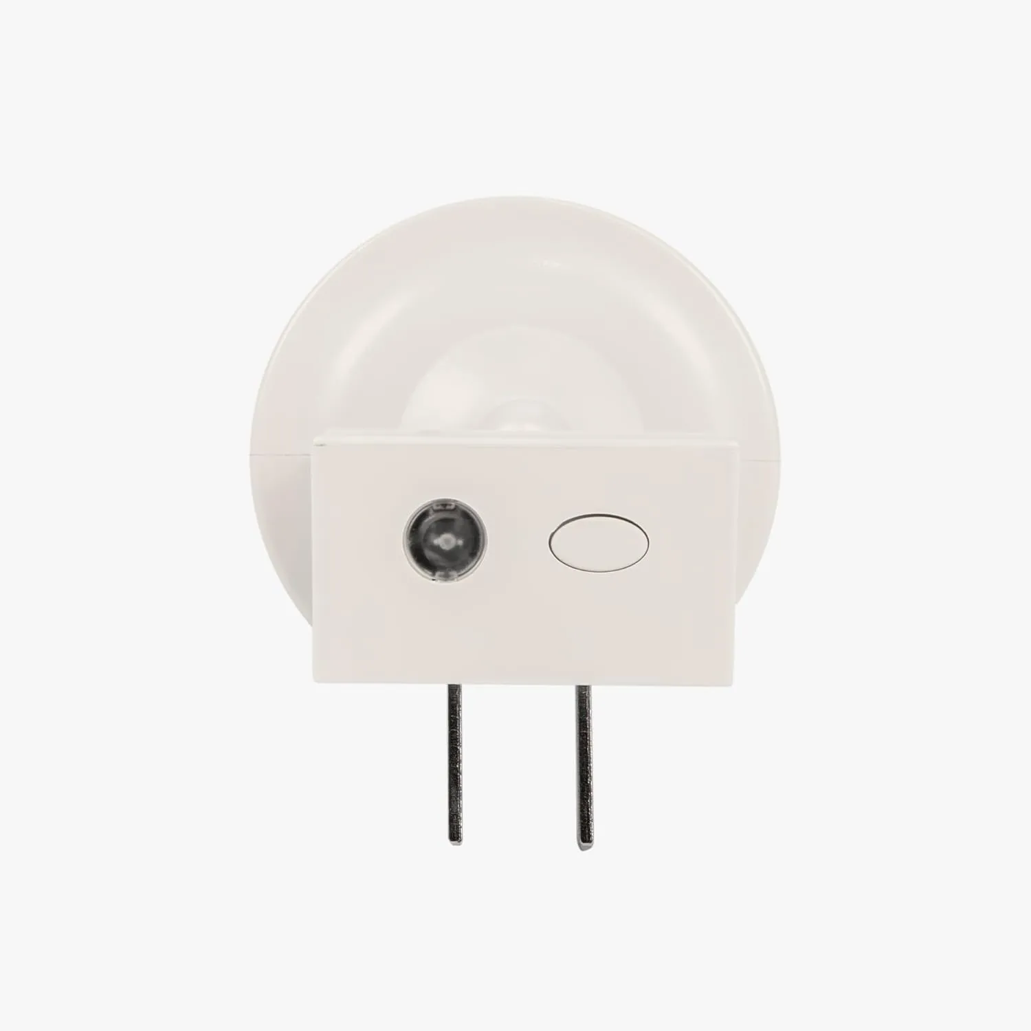 Luminara Flameless Candle White Nightlight with Motion Sensor - Plugin Night LED Light with Patented Real-Flame Effect Technology - Safe for Kids and Pets - Auto Dusk to Dawn