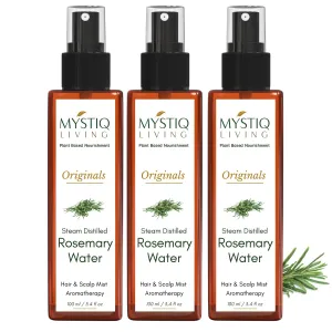 M y...s t.i...q Living Rosemary Water for Hair Growth - 300 ML | Rosemary Hair Spray and Mist
