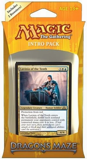 Magic: the Gathering MTG Dragon's Maze Intro Pack: Azorius Authority (Includes 2 Booster Packs) Theme Deck