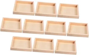 MAGICLULU 10Pcs Tray for Block Puzzles Storage Trays for Puzzle Lightweight Organizer for Building Blocks for Tidy Play Areas