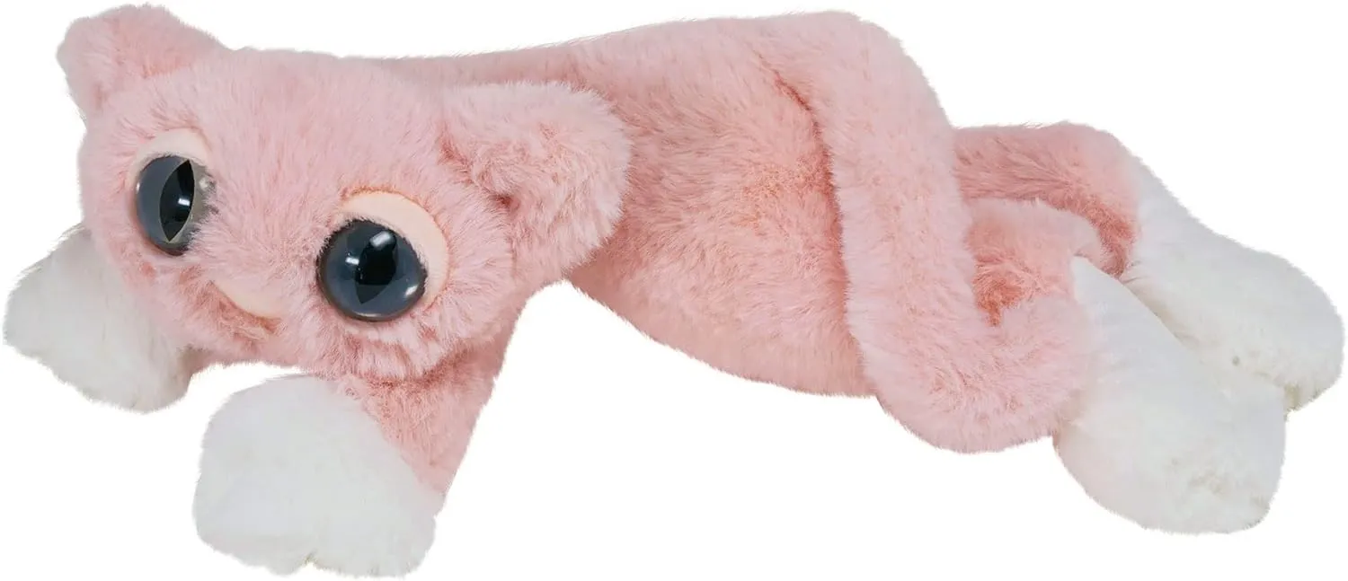 Manhattan Toy Lanky Cats Mochi Pink Cat Stuffed Animal Large