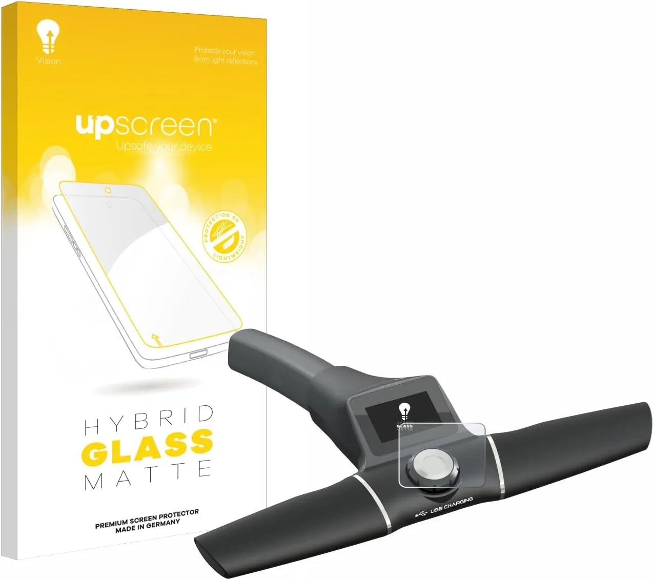 Matte Screen Protector Glass Film compatible with Motocaddy S1 DHC Electric Trolley - Anti-Glare, Anti-Fingerprint, 9H Glass Protection