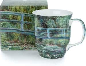 McIntosh Monet Japanese Bridge Fine Bone China Java Mug (12.5 oz)