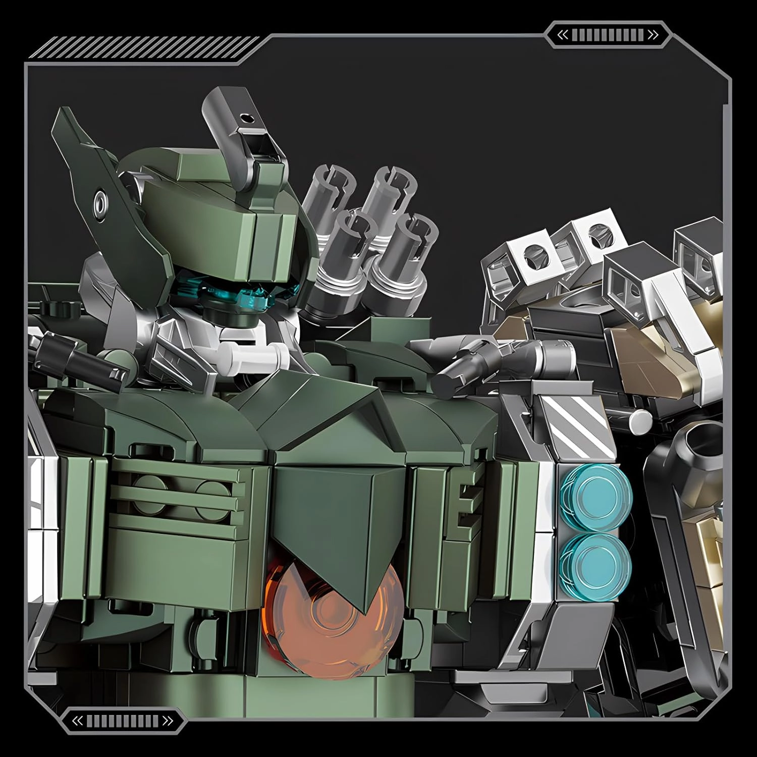 Mech Robot Model Building Blocks Toy Set Birthday for Age 8  Children Adults Teens 1403 Pieces