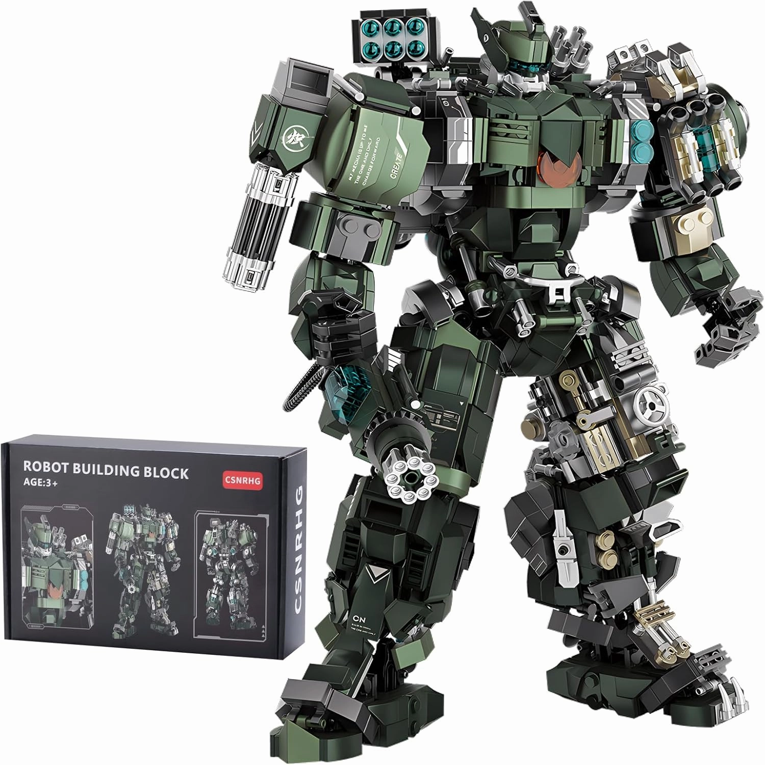 Mech Robot Model Building Blocks Toy Set Birthday for Age 8  Children Adults Teens 1403 Pieces