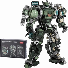 Mech Robot Model Building Blocks Toy Set Birthday for Age 8  Children Adults Teens 1403 Pieces