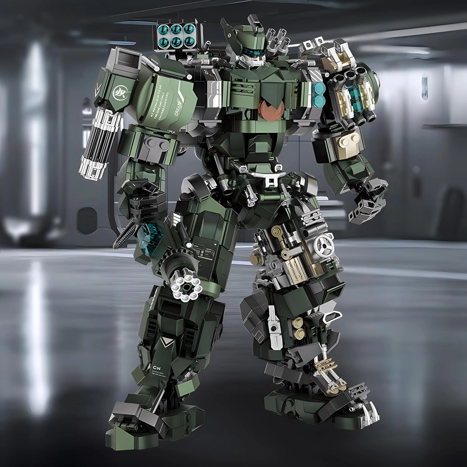 Mech Robot Model Building Blocks Toy Set Birthday for Age 8  Children Adults Teens 1403 Pieces