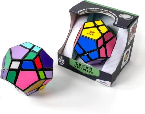 Meffert's Skewb Ultimate - The Original 12-Sided Brainteaser Puzzle Challenge from Recent Toys - Travel Friendly Fun for Ages 9 - Adult