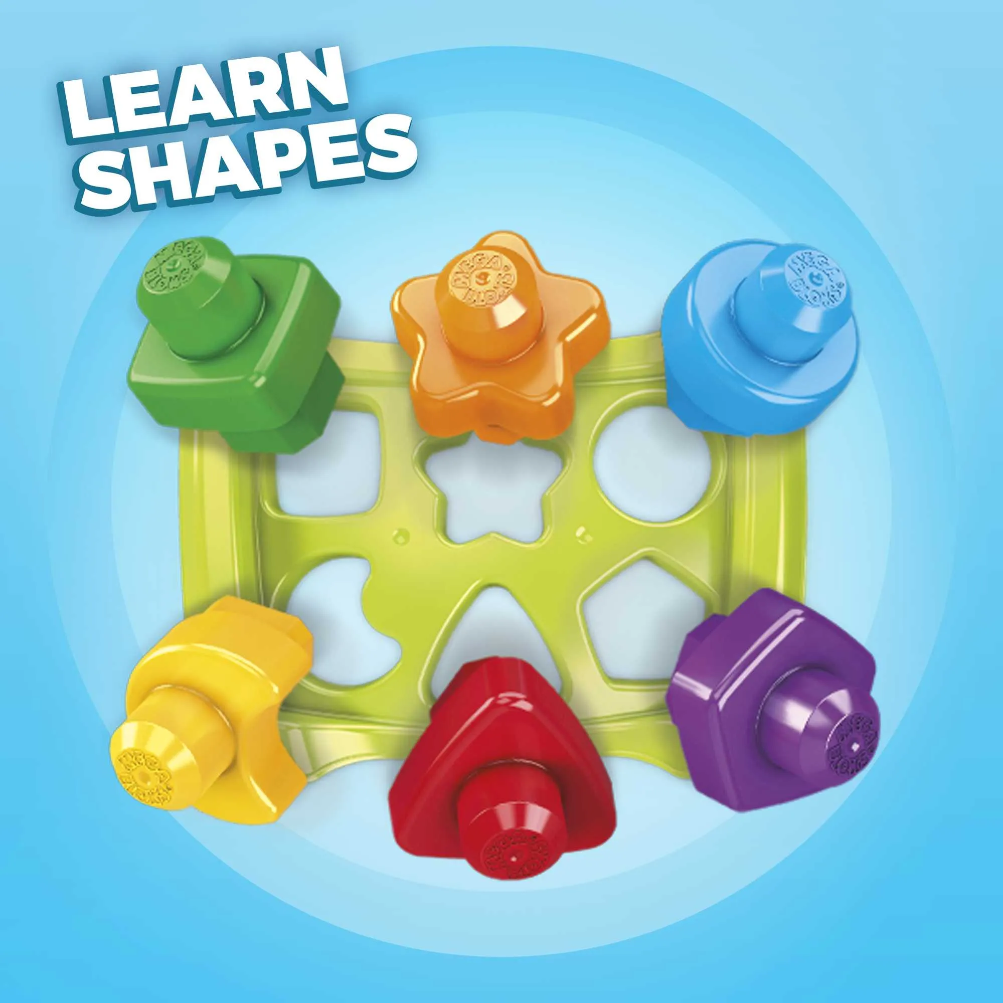 Mega Bloks Shape Sorting Wagon