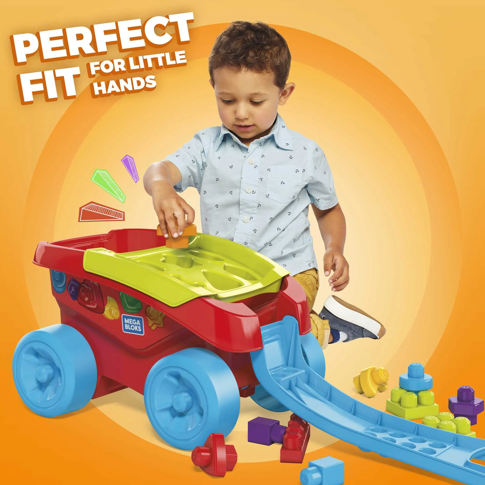 Mega Bloks Shape Sorting Wagon