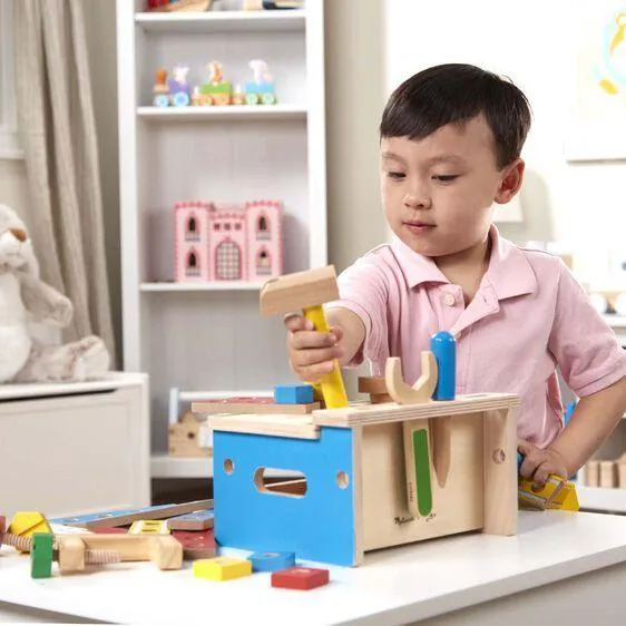 Melissa & Doug Hammer & Saw Tool Bench
