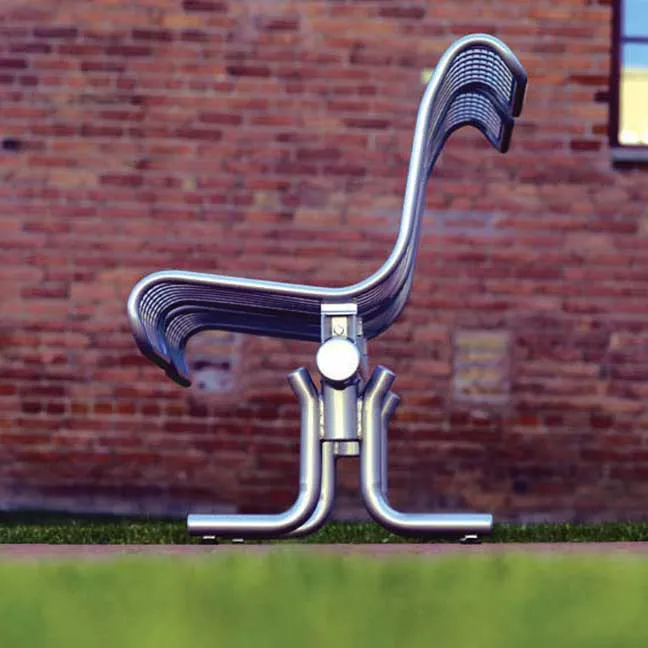 Metal Bench Without Arm Rests  | Model COLL1712