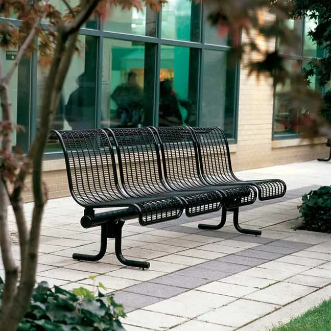 Metal Bench Without Arm Rests  | Model COLL1712
