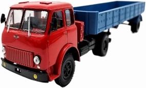 Metal Vehicles Toys 1/43 for Maz 504 9380 1981 Classic Transporter Truck Model Vehicle for Car Lovers Collection Display Home Or Office Décor