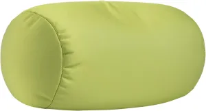 Microbead Neck Body Pillow Tube Microbead Bolster Bean Smooth Cool Pillow Neck Cervical Roll Pillow for Sleeping 7 x 12Inch Throw Travel Pillow (Olive Green)