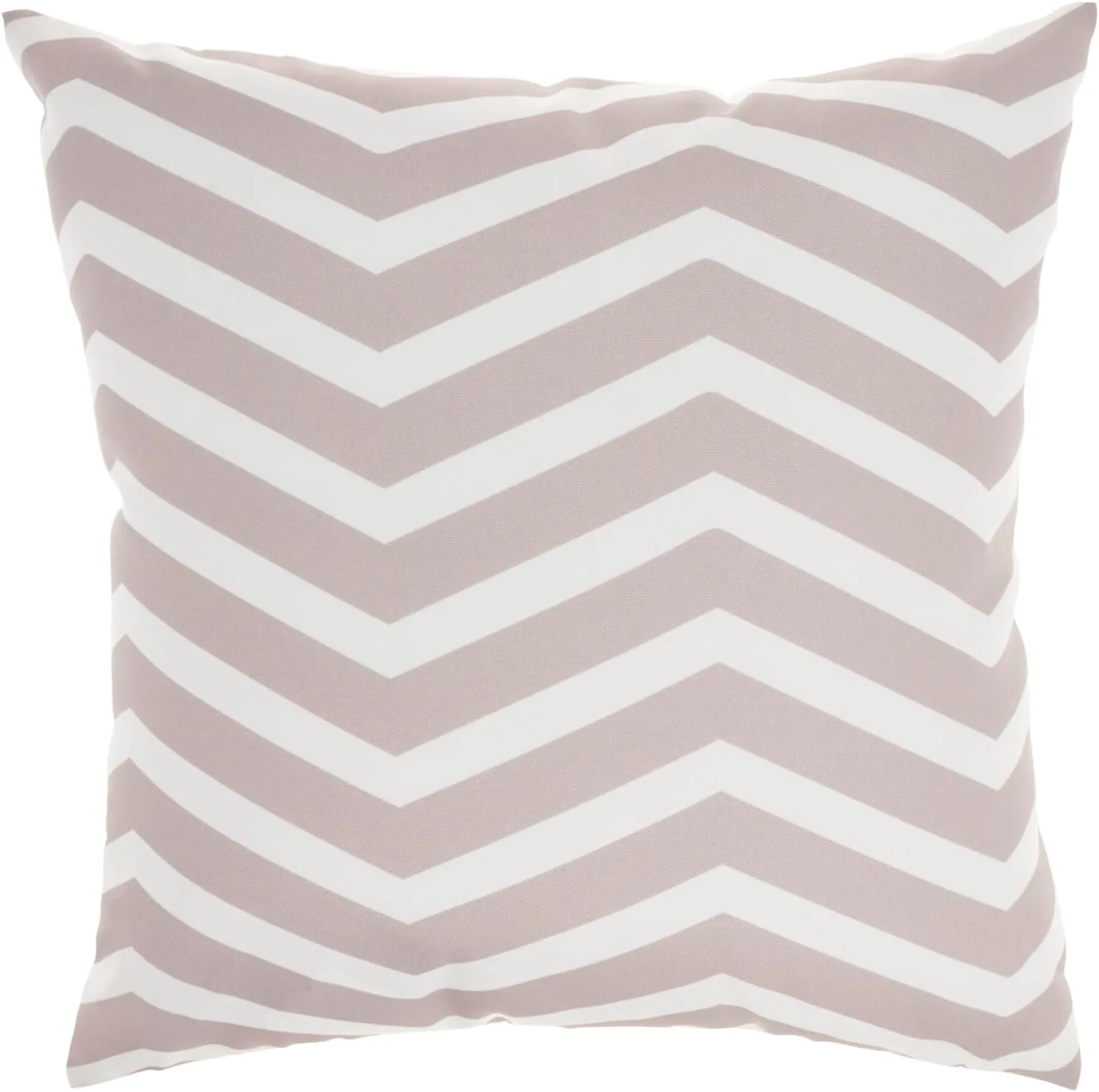 Mina Victory Aloha Floral Natural 20" x 20" Outdoor Throw Pillow, Botanical, Patio, Couch, Bench, Easy Clean, Zipper Closure,