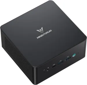 MINISFORUM UM890 Pro Mini PC, AMD Ryzen 9 8945HS (up to 5.2GHz) Mini Computers, 32GB DDR5 5600MHz RAM&1TB PCIe 4.0 SSD, Mini Desktop Quad Display HDMI/DP1.4/USB-C, AMD Radeon 780M/Dual LAN 2.5G