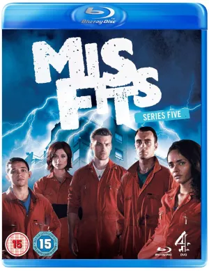 Misfits (Series 5) - 2-Disc Set ( Mis fits - Series Five ) [ Blu-Ray, Reg.A/B/C Import - United Kingdom ]
