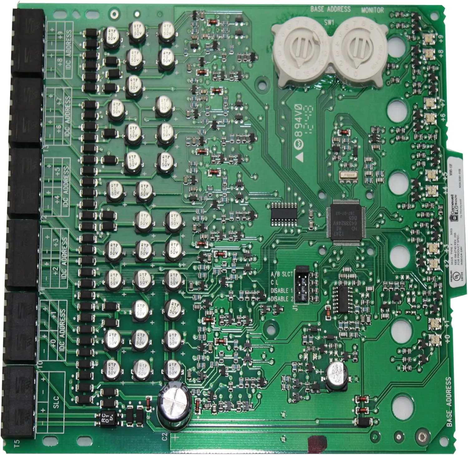 MMI-10F Velocity Series Alarm 10-Input Monitor Module Card