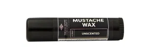 MNSC Fragrance Free Artisan Made Mustache Wax - Medium Hold Balm- All-Natural Beeswax and Plant-Based Oils, Petroleum-Free, Hypoallergenic Ingredients, Handmade in USA