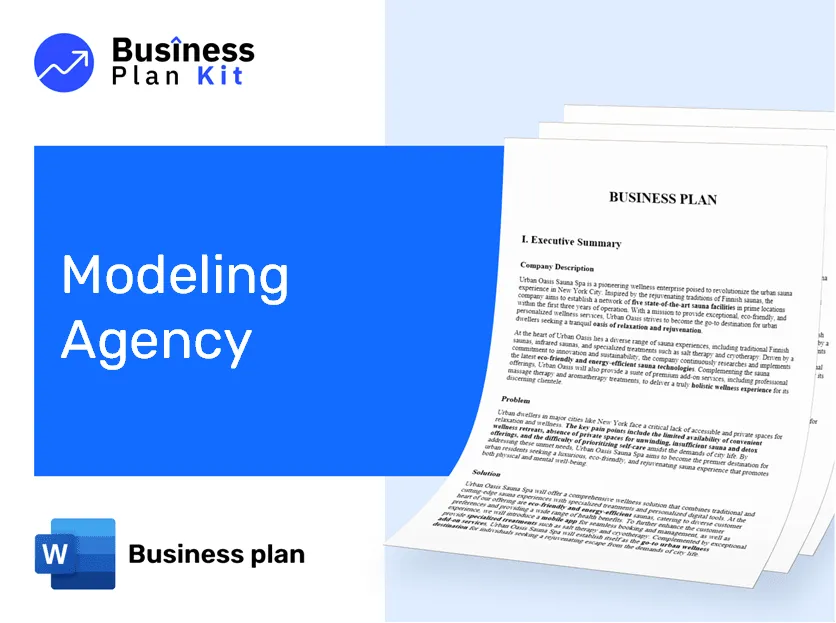 Modeling Agency Business Plan Example