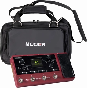 MOOER GE150 Pro Li Multi Effects Pedal Built-in 9hrs Batteries, Amp, Cab, Mod, Expression, OTG Phone Recording, Soft Case