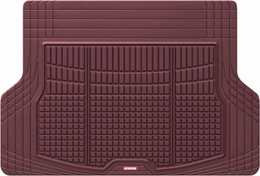 Motor Trend Premium FlexTough Automotive Floor Mats & Cargo Liners, Cargo Mat Liner for Back of SUV Traction Grips & Flexible Trunk Liner, Heavy Duty Trimmable Trunk Liners for Car Truck SUV, Burgundy