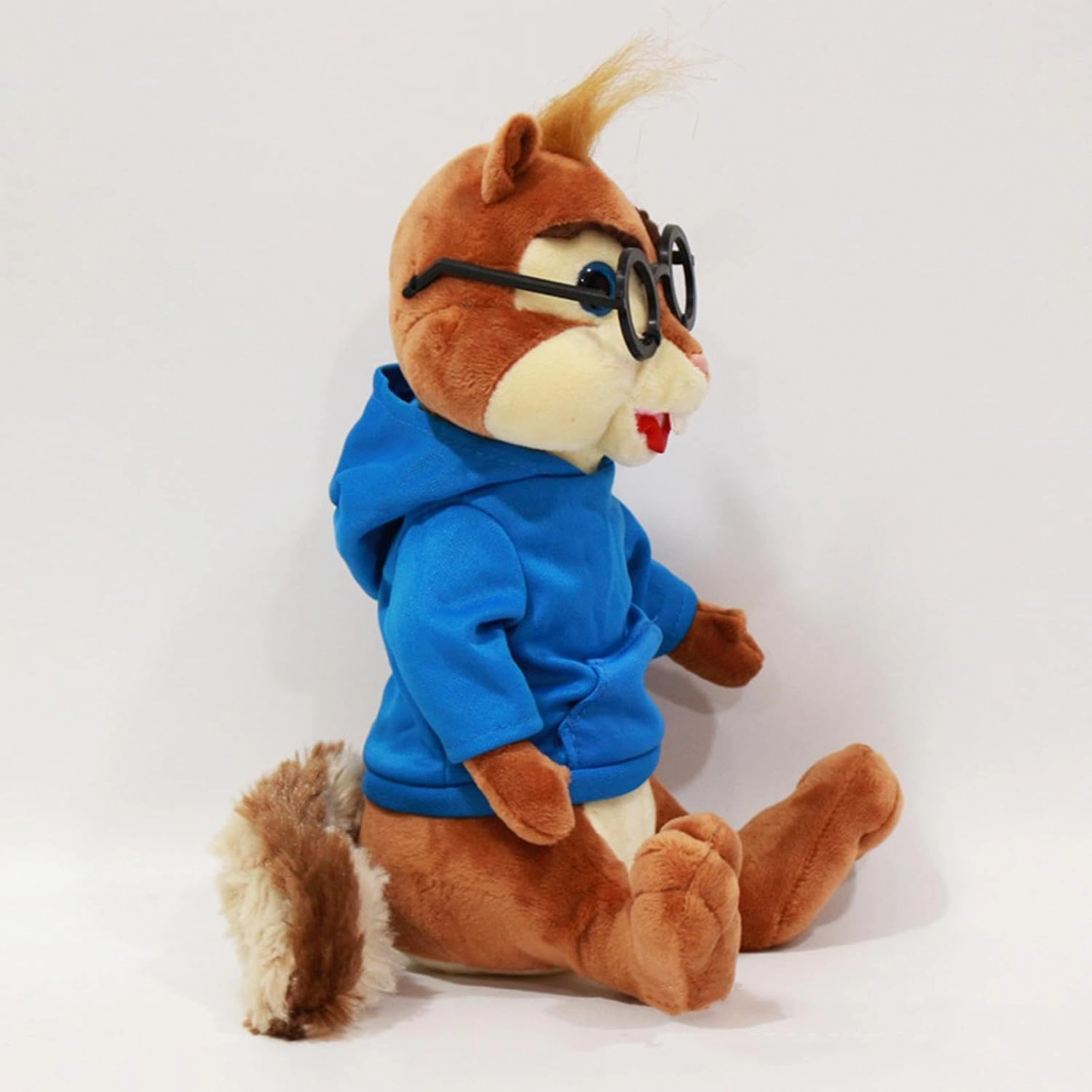 Movie Toys Alvin and The Chipmunks Plush Dolls Cute Chipmunks Stuffed Toys Kids Gift,Alvin, Theodore&Simon Toys (Blue Red Green)