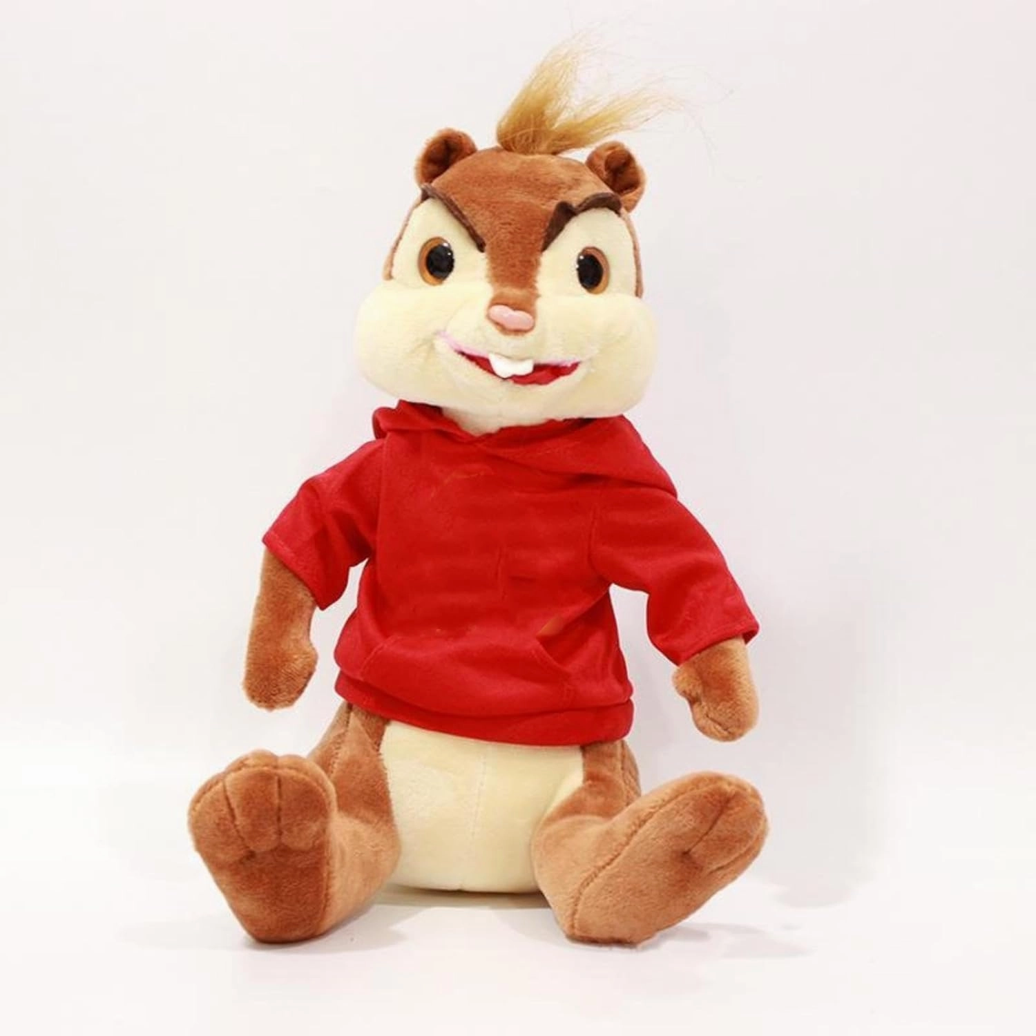 Movie Toys Alvin and The Chipmunks Plush Dolls Cute Chipmunks Stuffed Toys Kids Gift,Alvin, Theodore&Simon Toys (Blue Red Green)