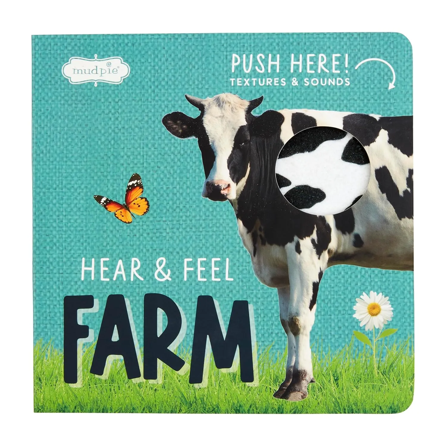 Mud Pie Hear and Feel Farm Book