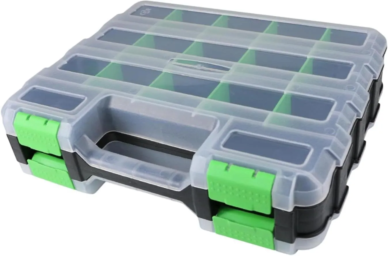 Multipurpose Tools Organizer Box Tool Case Hardware Storage Container Fly Fishing Lures Box for Screw