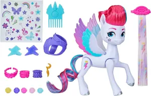 My Little Pony Toys Zipp Storm Style of The Day, 5-Inch Hair Styling Dolls with Fashions, Toys for 5 Year Old Girls and Boys