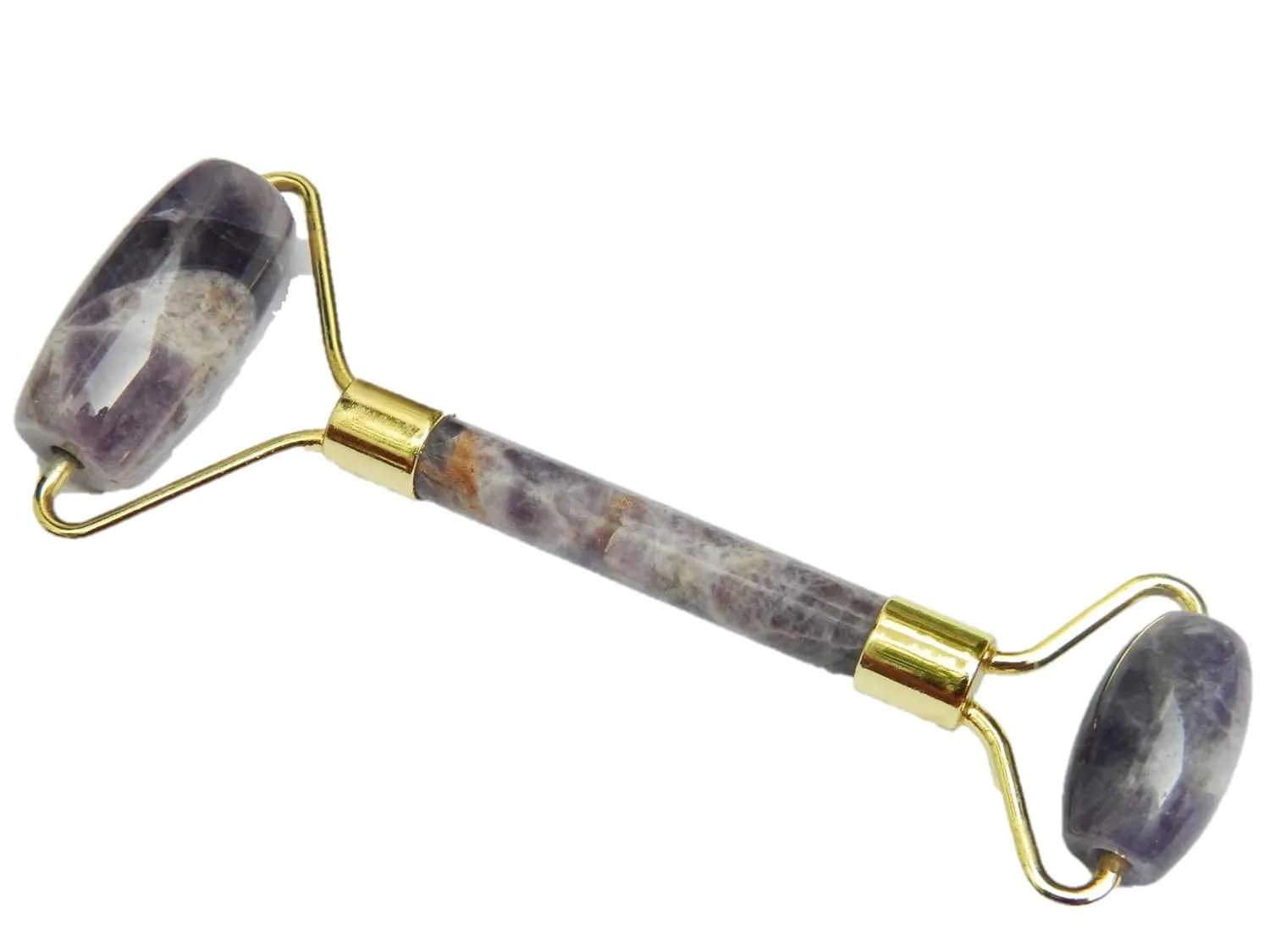 Natural purple amethyust Face roller massager