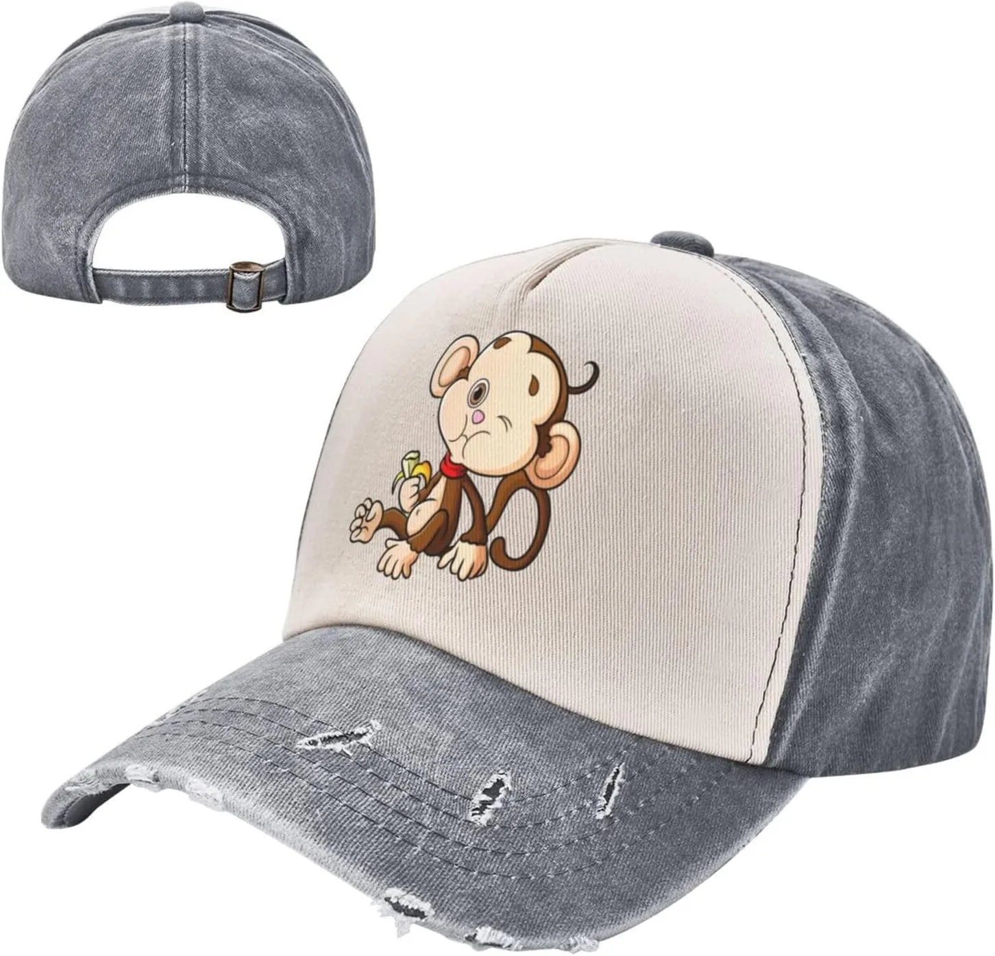 Naughty Monkey Baseball Cap for Men Women Baseball Caps Vintage Trucker Caps Sun Hat