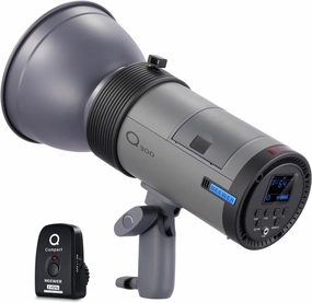 NEEWER Q300 300Ws 2.4G Outdoor Studio Flash with Q Compact Wireless Trigger, 7800mAh Li ion Battery Powered Strobe Light Photography Cordless Monolight with 1000 Full Power Flash 0.4~2.5s Recycle
