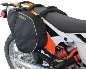 Nelson-Rigg Black Dual Sport Enduro Saddlebags, Fits Most Dual Sport/Enduro KTM Honda Yamaha & Suzuki Models