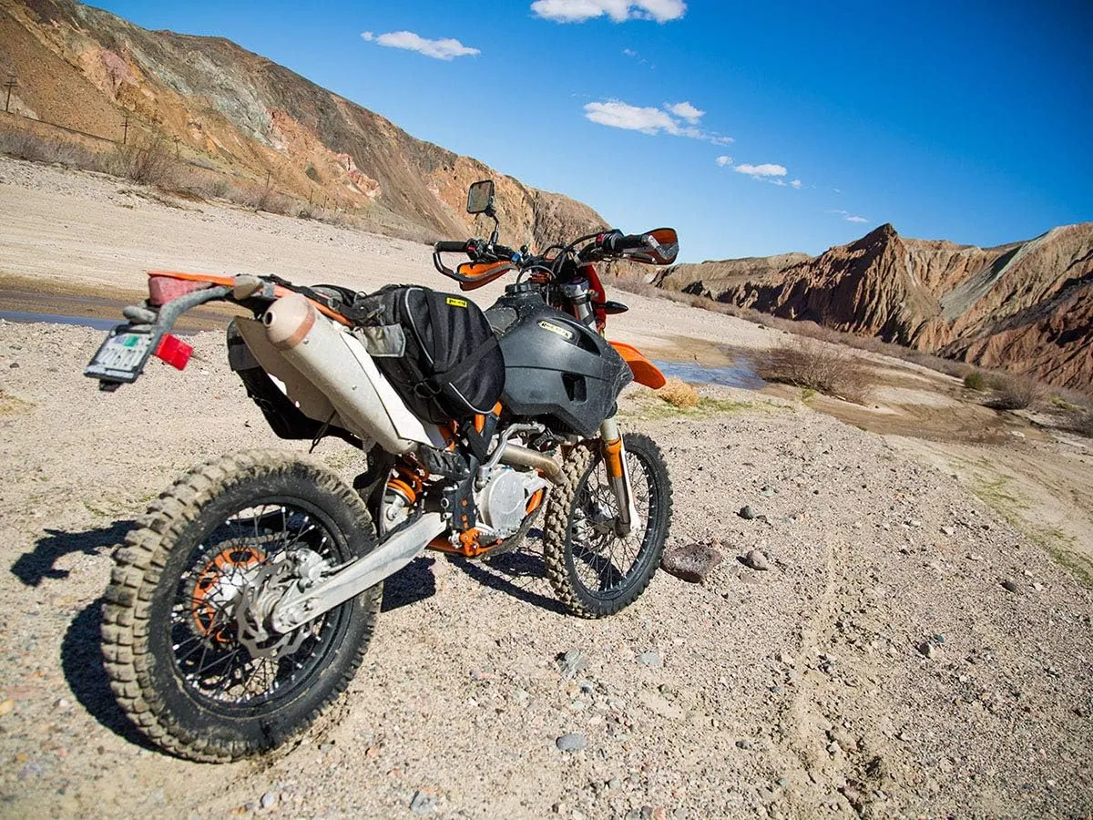Nelson-Rigg Black Dual Sport Enduro Saddlebags, Fits Most Dual Sport/Enduro KTM Honda Yamaha & Suzuki Models