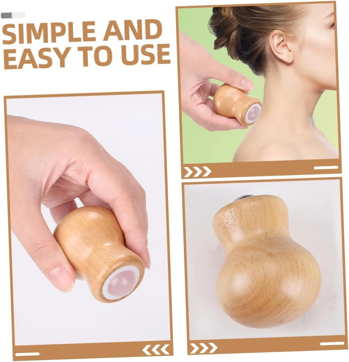 NOLITOY 3pcs Jade Face Roller Massager for Skin Care Portable Tool for Tension Relief Puffiness Reduction and Relaxation Handle Jade for Home Travel Use
